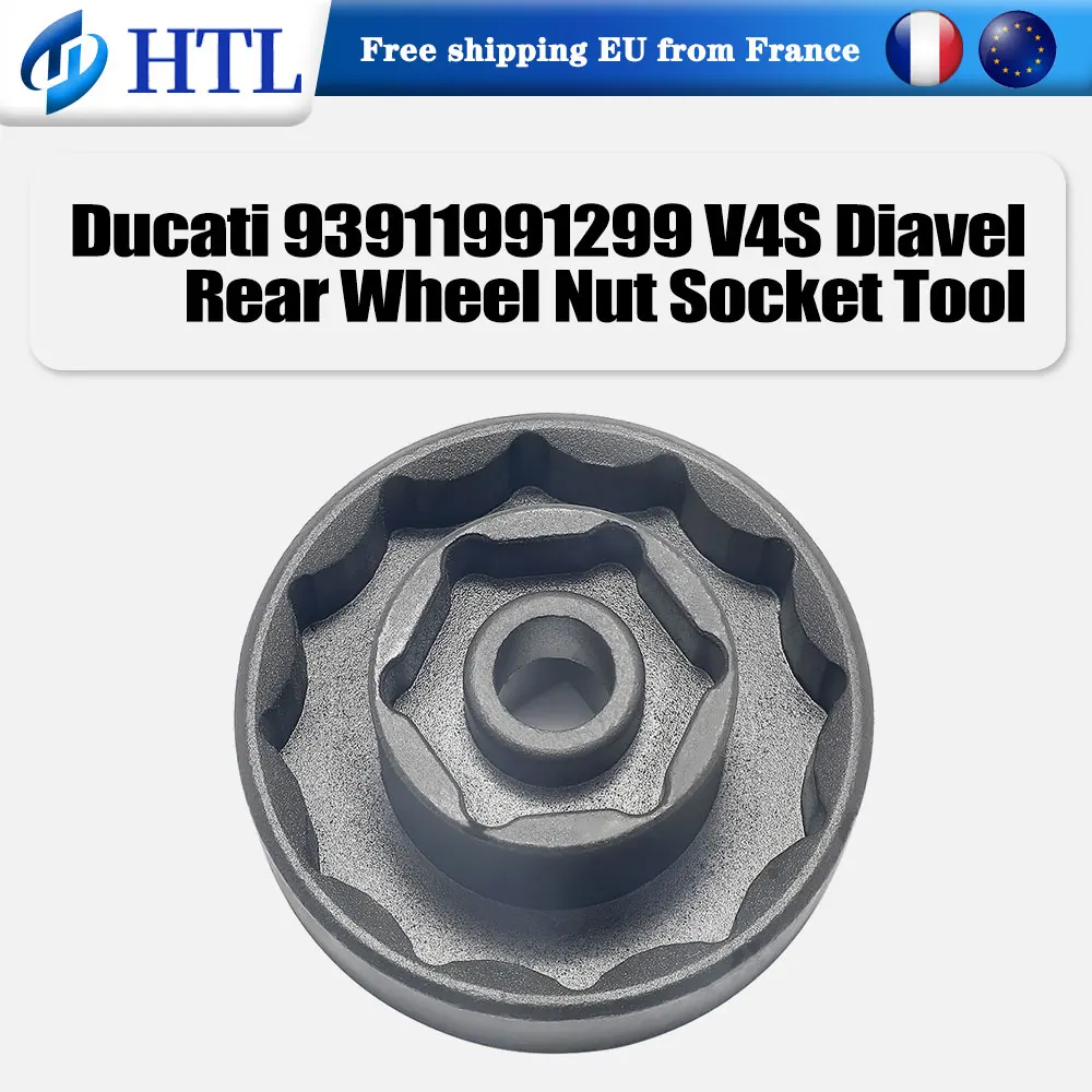 Kit d'outils pour axe de moto, écrou avant et arrière en aluminium pour Ducati 1098, 1198, Multiroad 1200, Panigali 1199, 30 mm, 55 mm