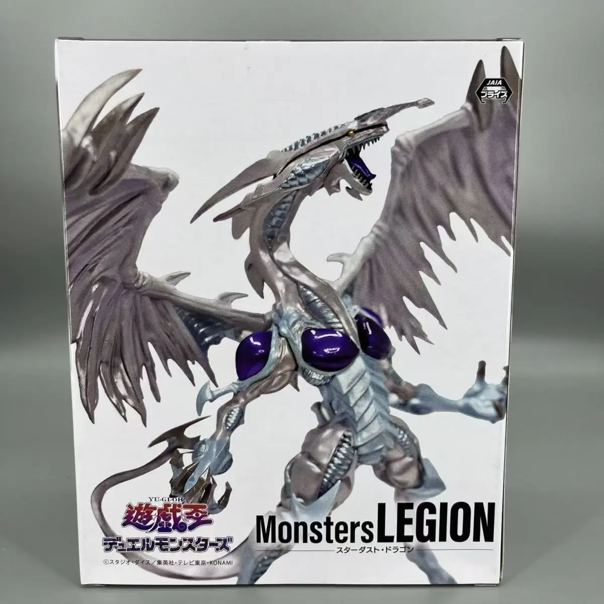 بانداي الأصلي كونامي وحوش ستاردست دراجون يو غي أوه! أنيمي الشكل عمل تمثال اللعب البلاستيكية نموذج جمع ألعاب الدمى الهدايا #4