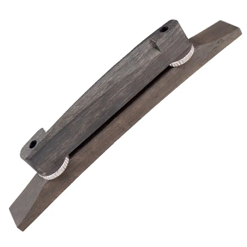 Archtop Jazz Guitar Bridge Rosewood Luthier Tool Height Adjustable Guitar Part for Acoustic Instruments Replacement - view 2