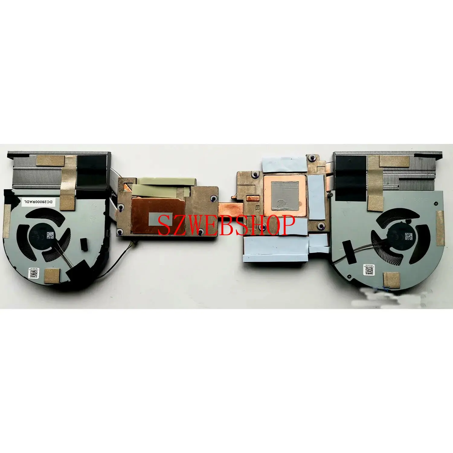 New Laptop For Dell Precsion 7760 M7760 110W CPU Cooling FAN Heatsink 0F5PP9 F5PP9