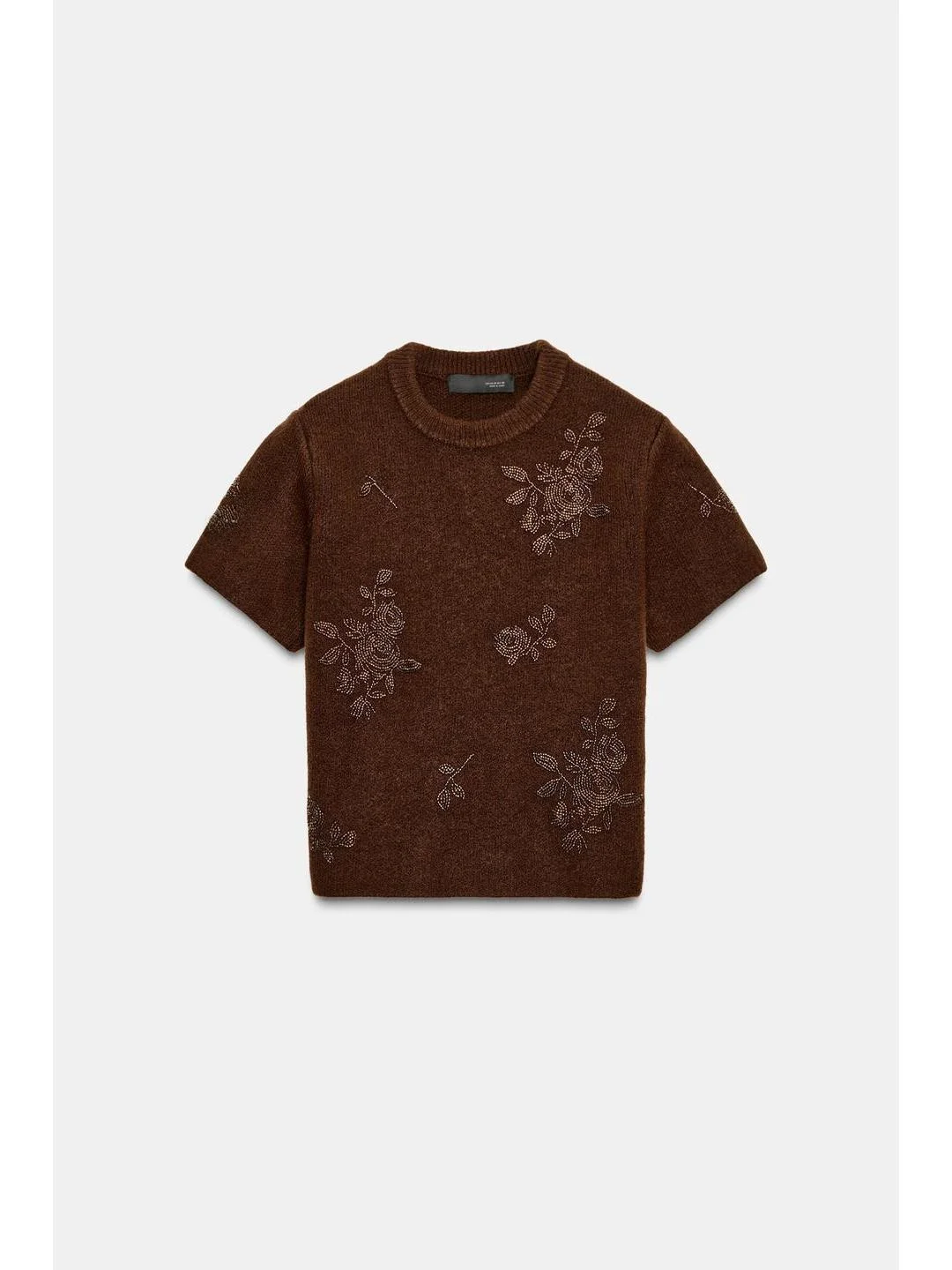 Zoete kralen ronde Ne ort Sve gebreide trui Casual Sle Herfst Winter Dames Faion Eenvoudig ontwerp Comfortabele pasvorm