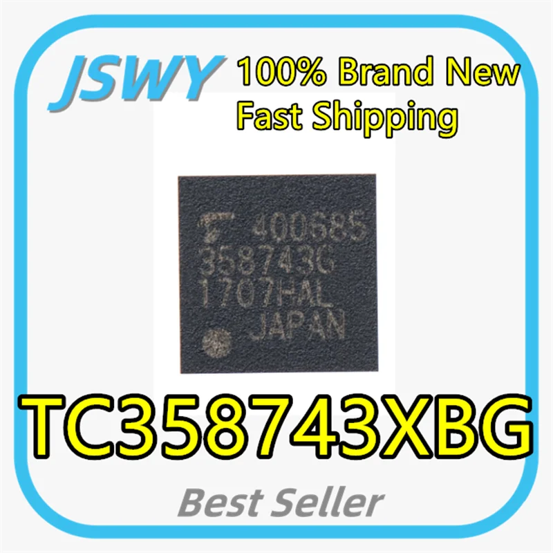 (1/20 piece) TC358743XBG TC358743 358743G BGA-64 HDMI High-Definition Video Interface Chip 100% Brand New Electronics