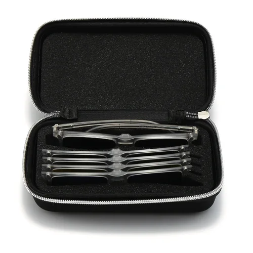 Estuche para gafas de sol con clip magnético 6 en 1