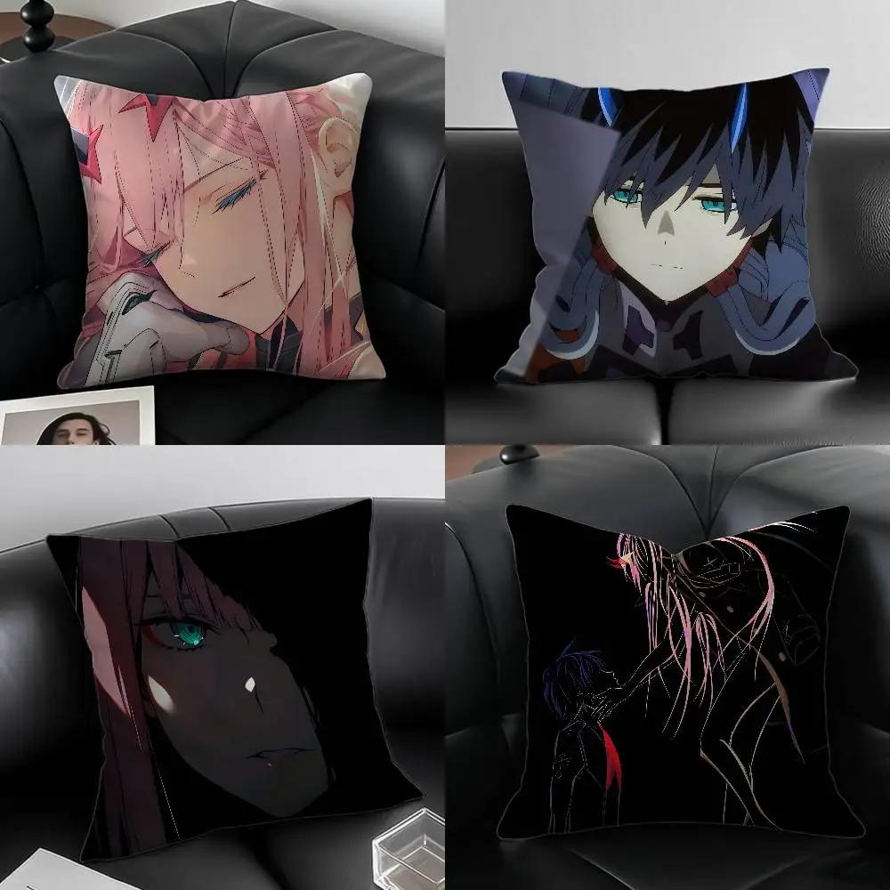 

D-D-DARLING In The F-FRANXX Anime Pillow Case Custom Printed Brushed Fleece Pillow, Baby Skin-Touch, Eco-Friendly Dye-Sublimatio
