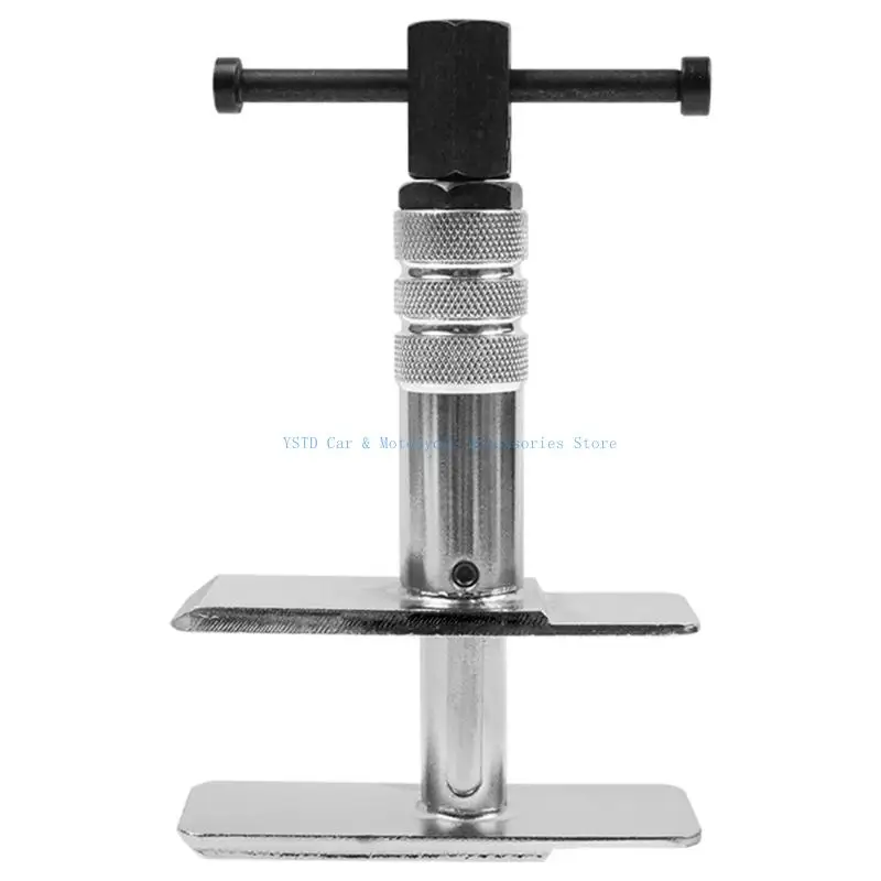 L5BC Motorcycle Brake Maintenance Tool 500LB Force Capacity Durability Iron Frame Anti Slip Grip Suitable For DIY Enthusiasts