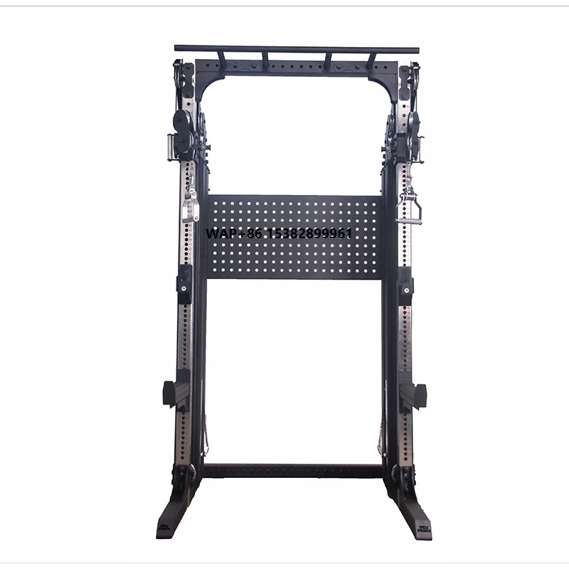 Commercial Smith Integrated Trainer Gym Frame Squat Rack Multi-function Fitness Workout Smith Machine