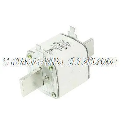 NT3-630A 500V/120kA 660V/50kA Overload Protection Ceramic Fuse Link gG 630A