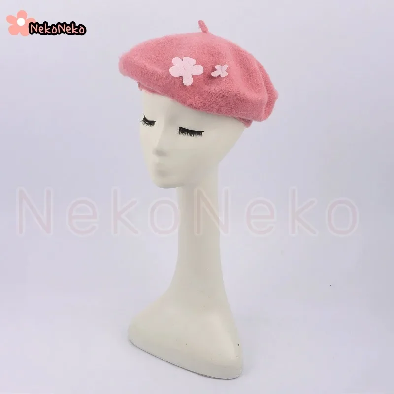 Newly Anime Star Detective Precure Akechi Anna Cosplay Costume Wig Cute Pink Dress Necklace Accessories Adult Women Party Outfit view 4