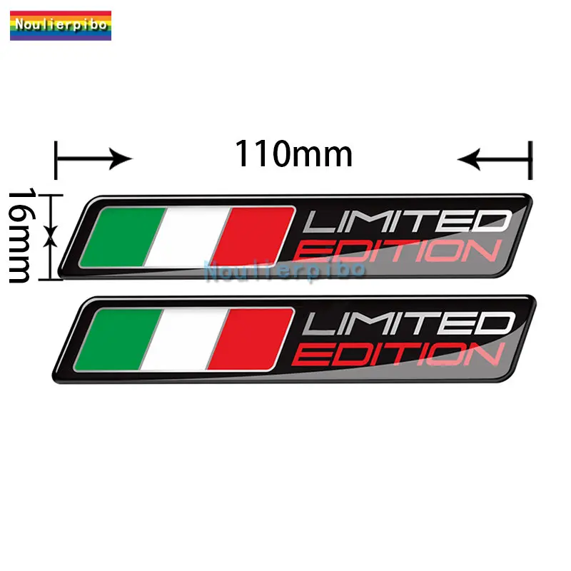

Итальянская наклейка ограниченной серии для PIAGGIO VESPA Aprilia Ducati, автомобильная наклейка, наклейка с итальянским флагом, аксессуары Mercedes Benz