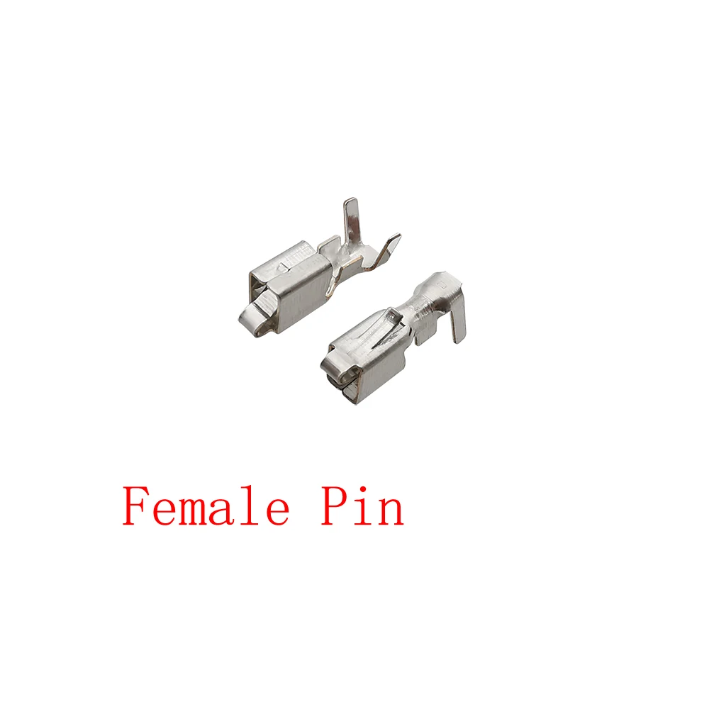 100Pcs/lot VH 3.96mm Metal Contact Pin Crimping Terminals For VH 3.96mm Pitch Female Socket Housing Connector