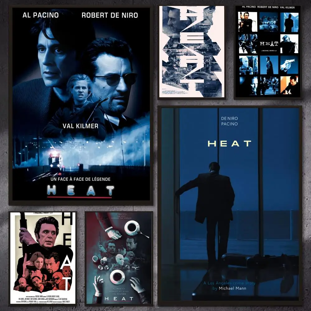 Classic Movie Heat Poster Versatile HD Waterproof Wall Art Self-Adhesive Decor For Any Space Ideal Gift