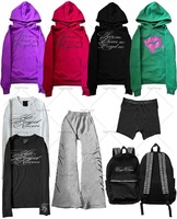 New Goth Harajuku Y2K Streetwear Vintage Clothing High Street Retro Letter Hoodie Men Hip Hop Casual Oversized Sweatshirt Women