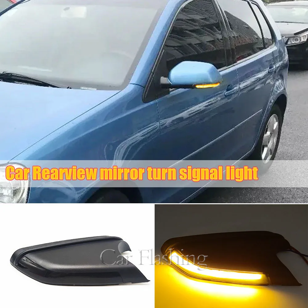 

For Volkswagen Polo MK4 FL Vento Skoda Octavia rearview mirror flow light turn signal