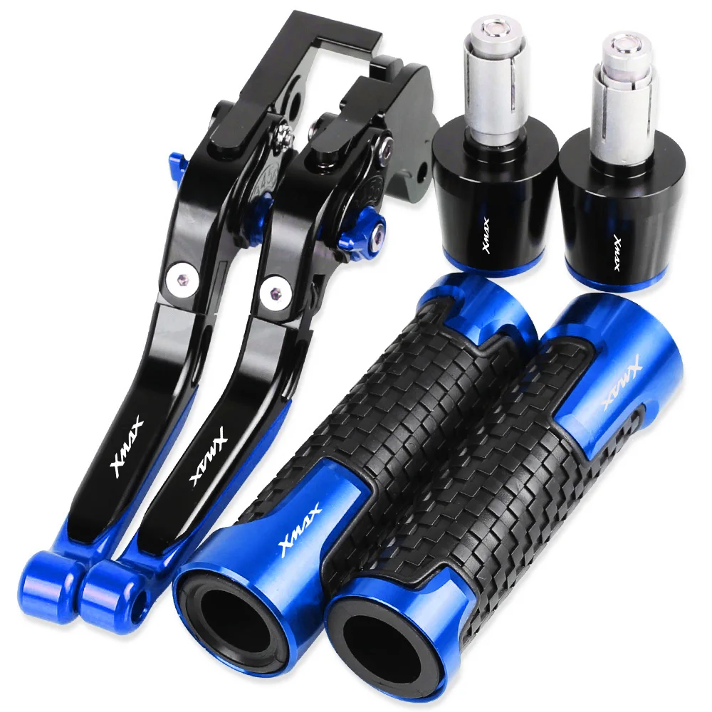 

For YAMAHA X-MAX XMAX 125 all years XMAX Motorcycle Aluminum Adjustable Extendable Brake Clutch Levers Handlebar Hand Grips ends