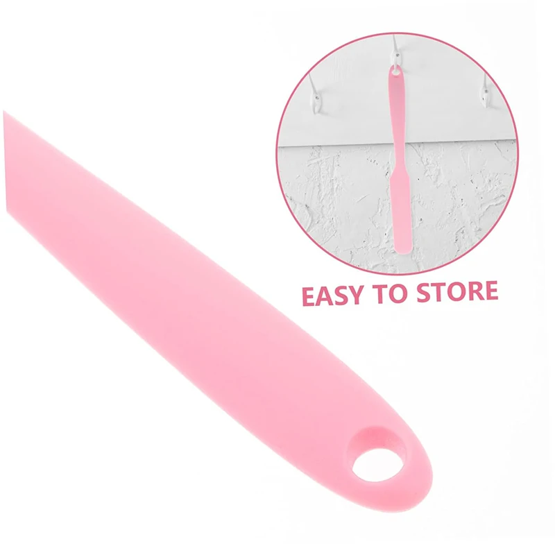 ملعقة سيليكون مكونة من قطعة واحدة - درجة غذائية، مقاومة للحرارة، سهلة التنظيف للخبز والخلط أدوات تزيين الكيك