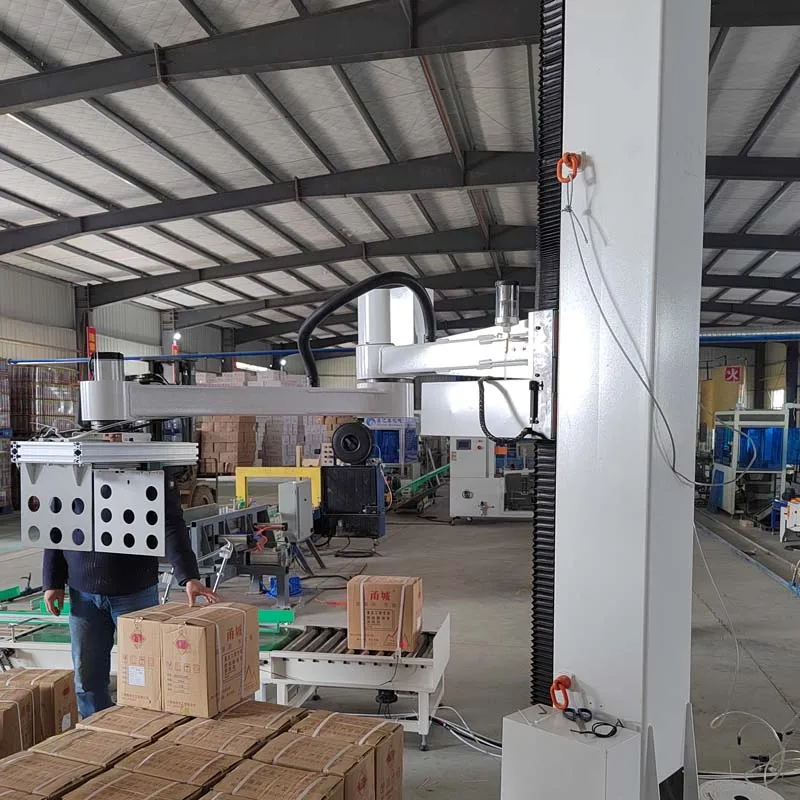 ราคาเครื่องจักรวางพาเลทแบบโคบอทประสิทธิภาพสูงสำหรับงานบรรจุภัณฑ์