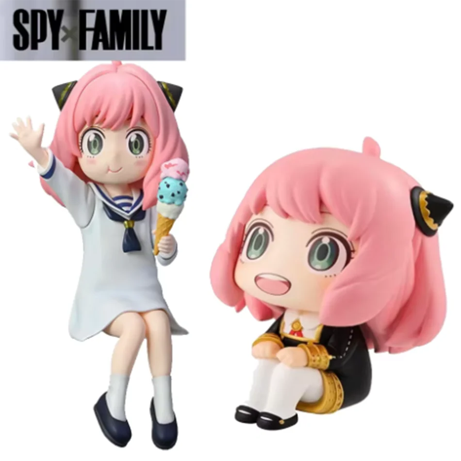 Spion Familie Figur Anya Forger Anime Figuren Nette Spion Familie 14 cm PVC Statue Figur Sammlung Modell Schreibtisch Dekoration Spielzeug geschenk