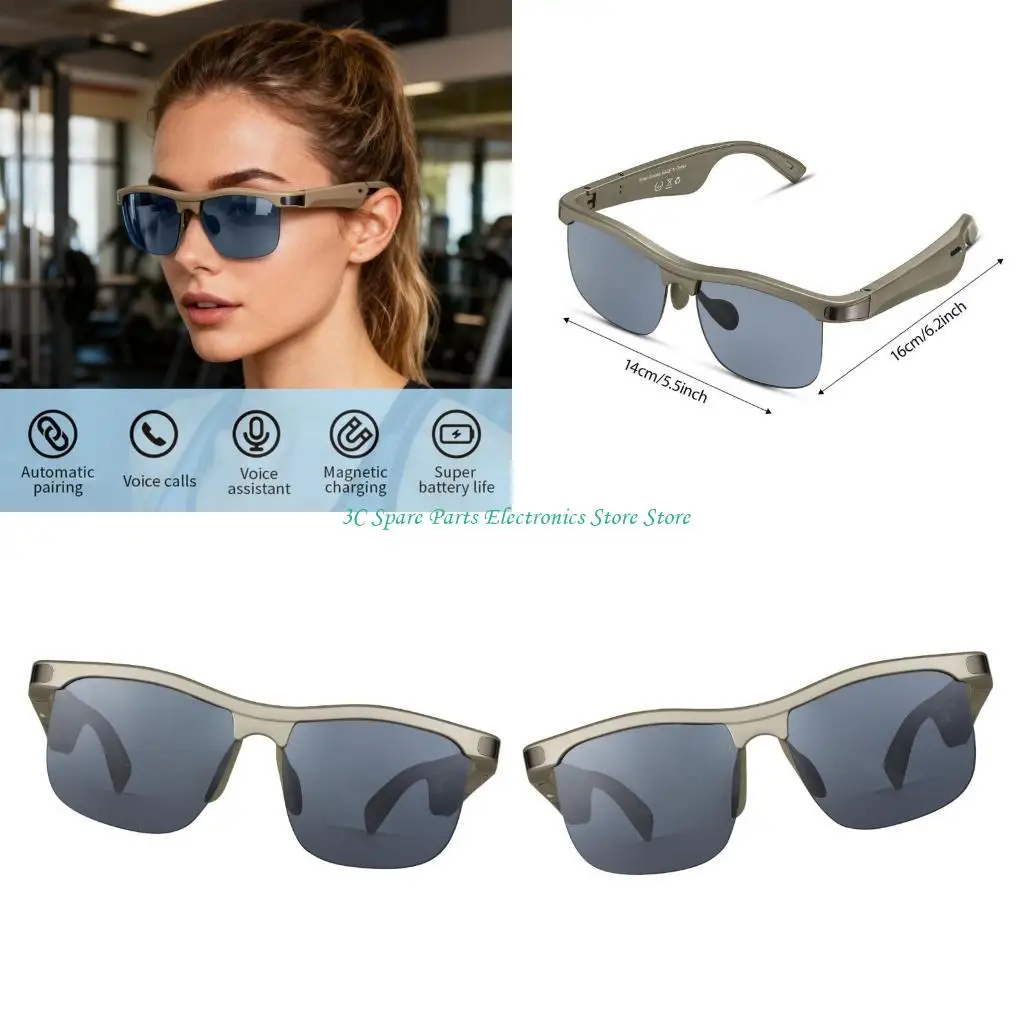 SZ Bone Transmission Sunglasses With Constructed In Transcriber Surrounding Sound Awareness