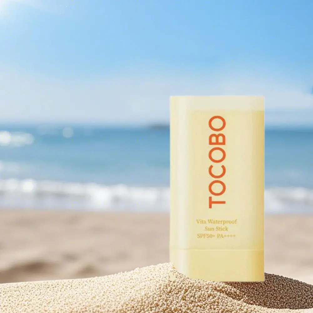 الكورية الوجه واقية من الشمس عصا ترطيب الطبيعية المخفي المضادة للأشعة فوق البنفسجية القطن حماية عصا مائي الملمس سطع الجلد #5