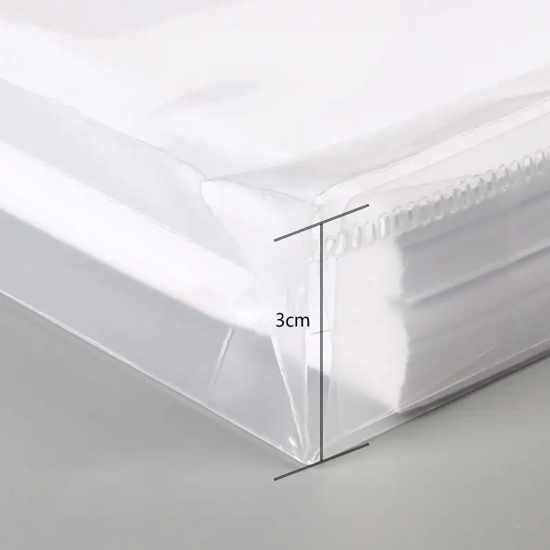 

M5TB 12pcs Файл -папки с помощью строки блокировки офисных пакетов.