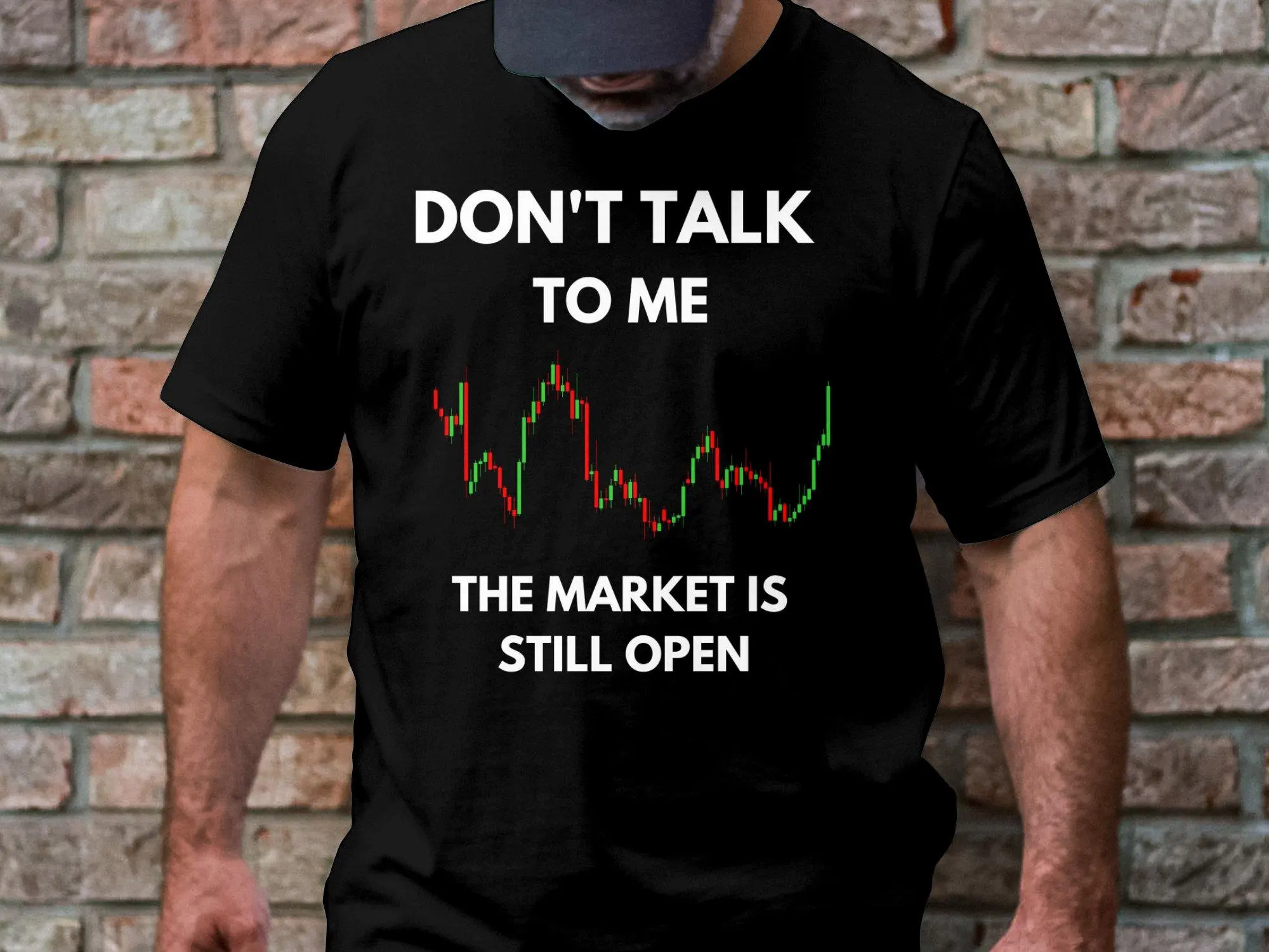 Entertaining Stock Market Graphic Men's T-Shirt Cotton O-neck short-sleeved Tee Summer T Shirts Unisex casual Tshirts Oversized