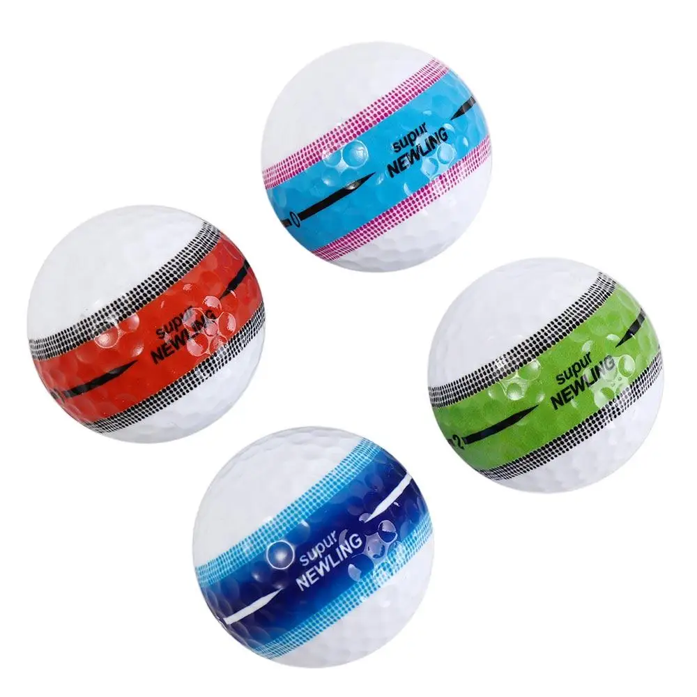 360 ° Aiming Golf Balls Three Layer Purple Golf Three Layer Ball Dark Blue Green Super Long Distance Golf Ball