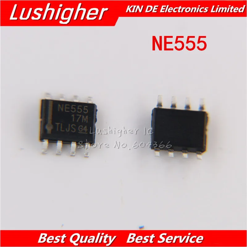 1000PCS NE555 SOP8 NE555DR SOP NE555D SMD 555 New Original