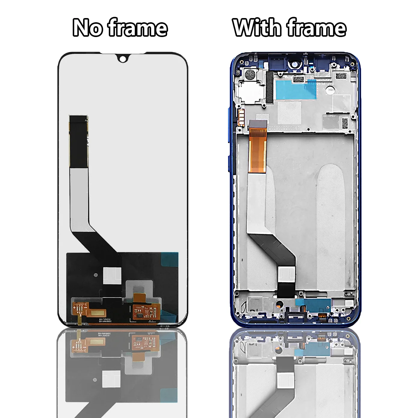 LCD Display For Xiaomi Redmi Note 7 Touch Screen Digitizer Assembly For Redmi Note7 Display Note 7 Pro Screen Replace With Frame