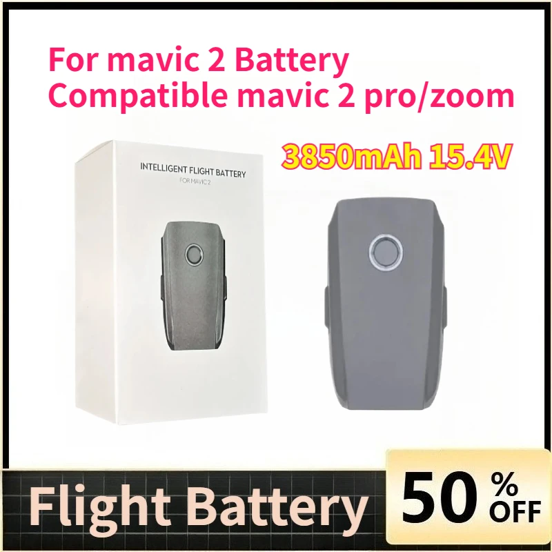 

High-capacity 3850mAh 15.4V for Mavic 2 Battery LiPo Cells 31min Compatible Mavic 2 Pro/zoom Intelligent Flight Accessories