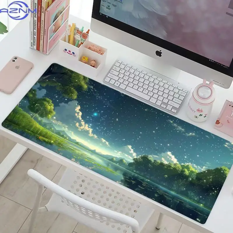 oversized mouse pad simple boys and girls e-sports game office wrist guard computer desk mat
