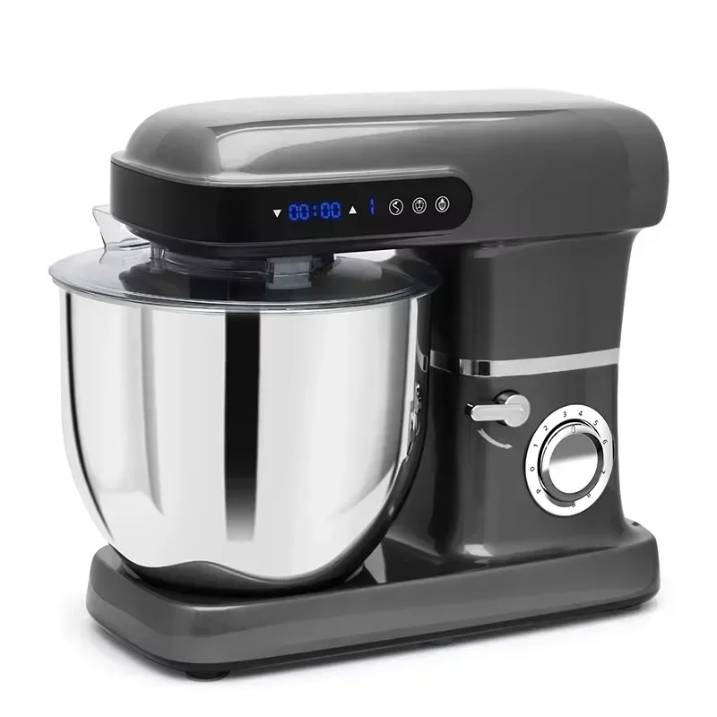 10L SUS 304 Mixing Bowl Holder 9 Speed Touch Control Light Emitting Diode Display Kitchen Food Mixer Electric Cake and Noodle