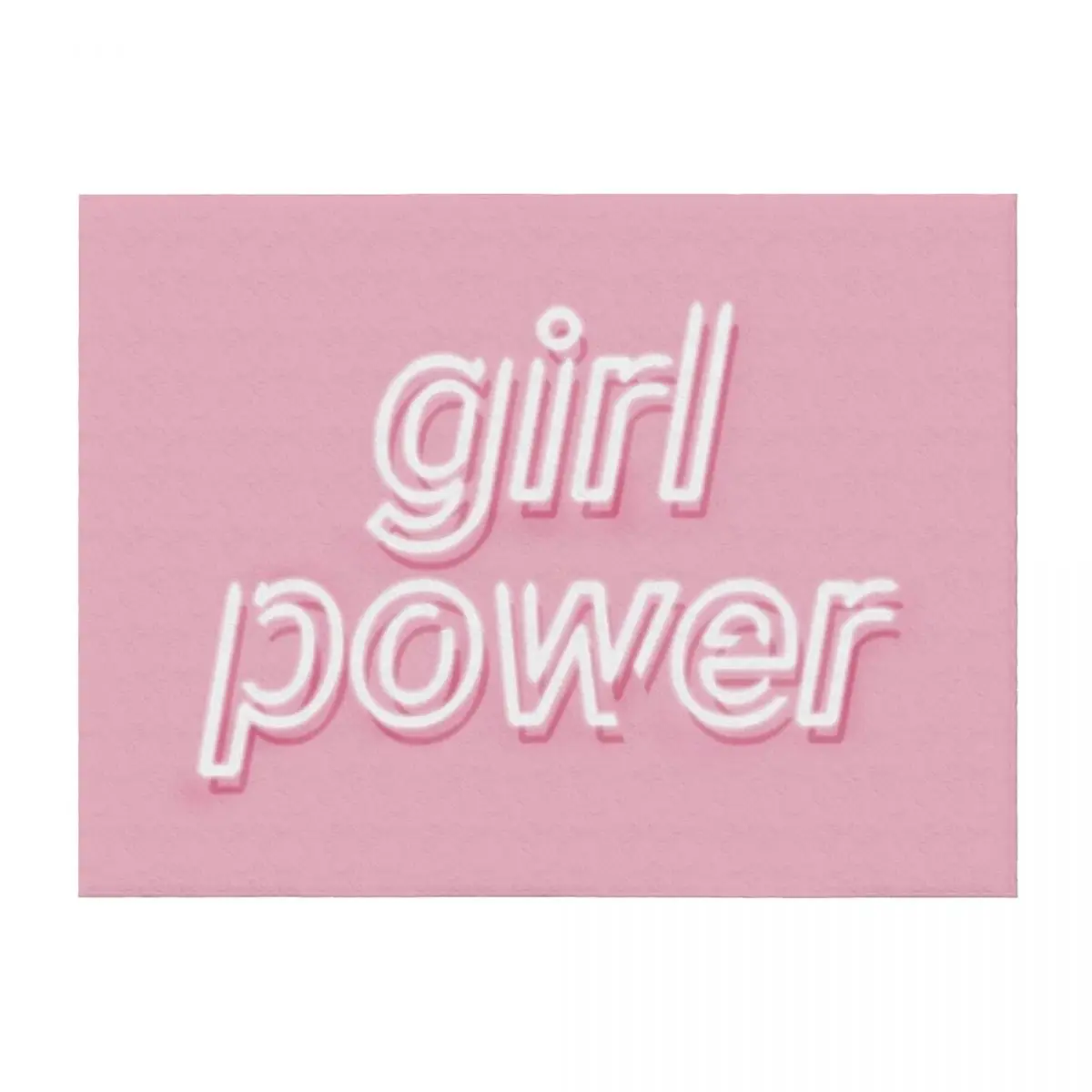 

GIRL POWER Throw Blanket Sofa blankets ands Sofa Throw Weighted Blankets