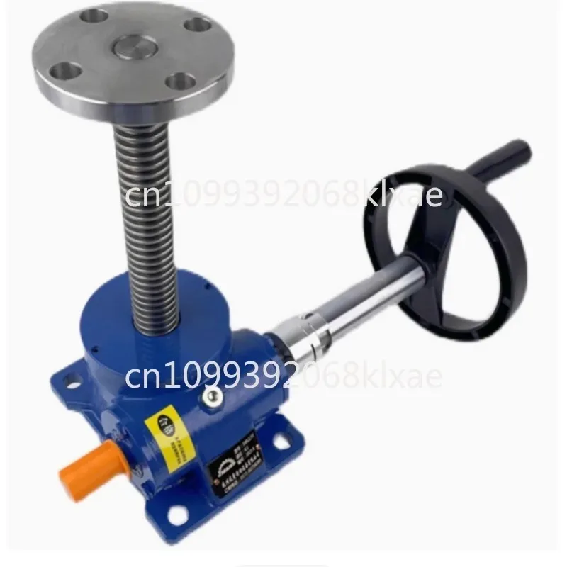 Leading Screw Lift  Handwheel  Collar Cegar Swl1T/2.5T Hand-Cranking Worm Lifting PlatformSWL Lift Reducer