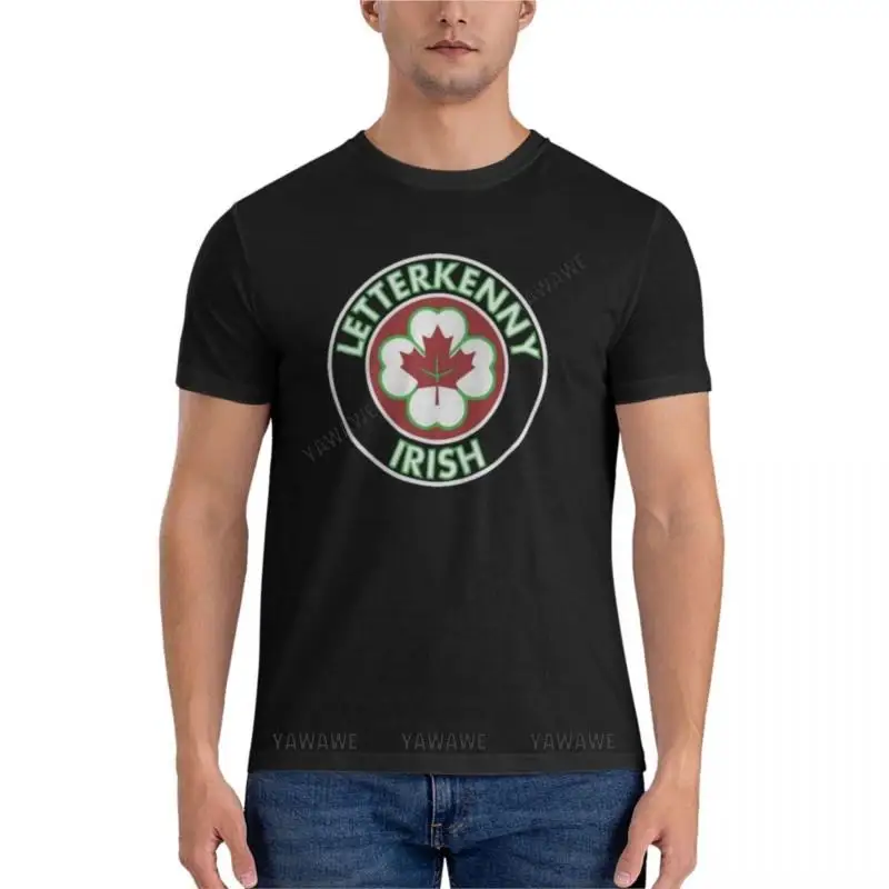 men t-shirt Letterkenny Irish Shoresy Logo T ShirtGifts Classic T-Shirt graphic t shirt cat shirts summer male tee-shirt