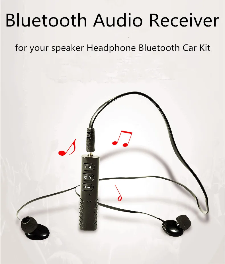 Mini Bộ Thu Tín Hiệu Âm Thanh Không Dây Bluetooth Đàm Thoại Rảnh Tay Trên Ô Tô Bluetooth Có Âm Thanh Với Mic 3.5Mm Dành Cho Xe Hơi Hình Nổi Điện Thoại MP3 BH450