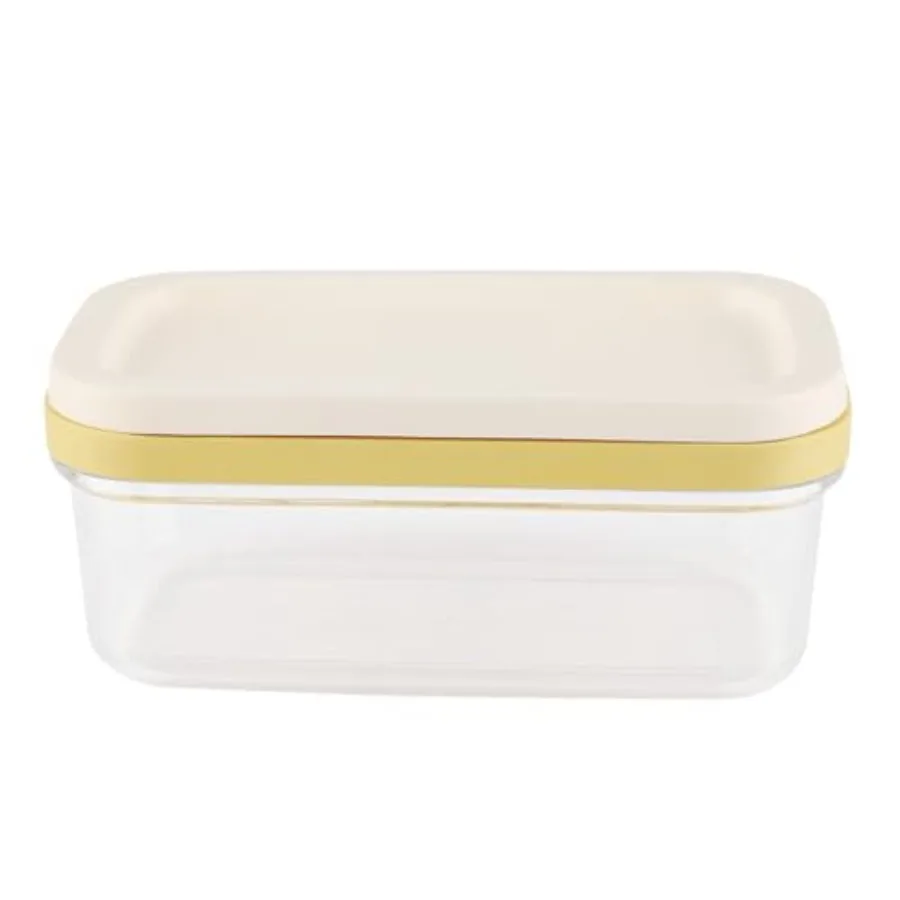 

Yctze Масло Коробка Контейнер для сыра с режущей сеткой для хранения продуктов в кухне Пластиковая коробка для посуды с крышкой Идеально подходит для сыра Velve