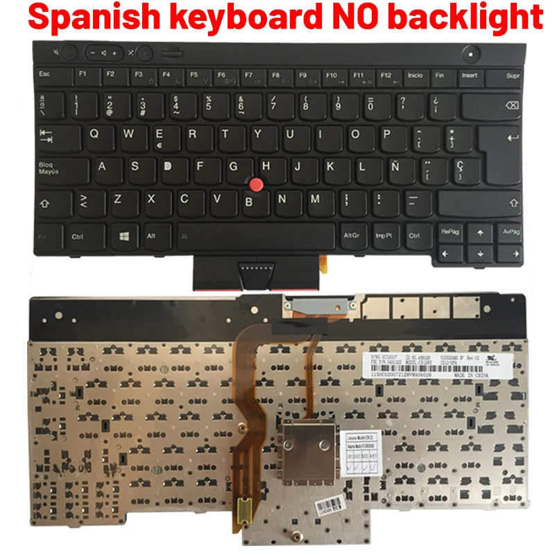 NEW Russian/US/UK/Spanish/Latin/German laptop keyboard FOR LENOVO THINKPAD T530 T530i T430 T430s T430I X230 W530 L430 L530