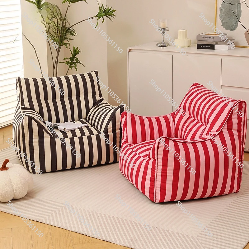 Bean Bag Furniture Sofas For Living Room Compression Puffs High-density Resilient Foam Sillones Comprimidos Scandinavian Style