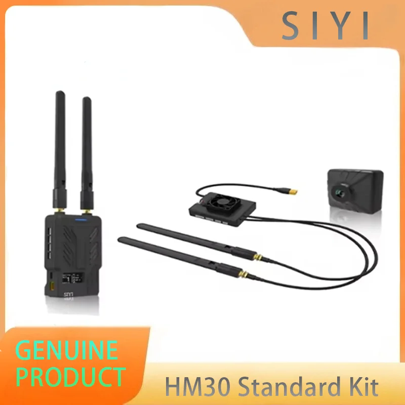 

SIYI HM30 Long Range Full HD Digital Image Transmission FPV System 1080p 60fps 150ms SBUS PWM Mavlink Telemetry OSD 30KM CE FCC