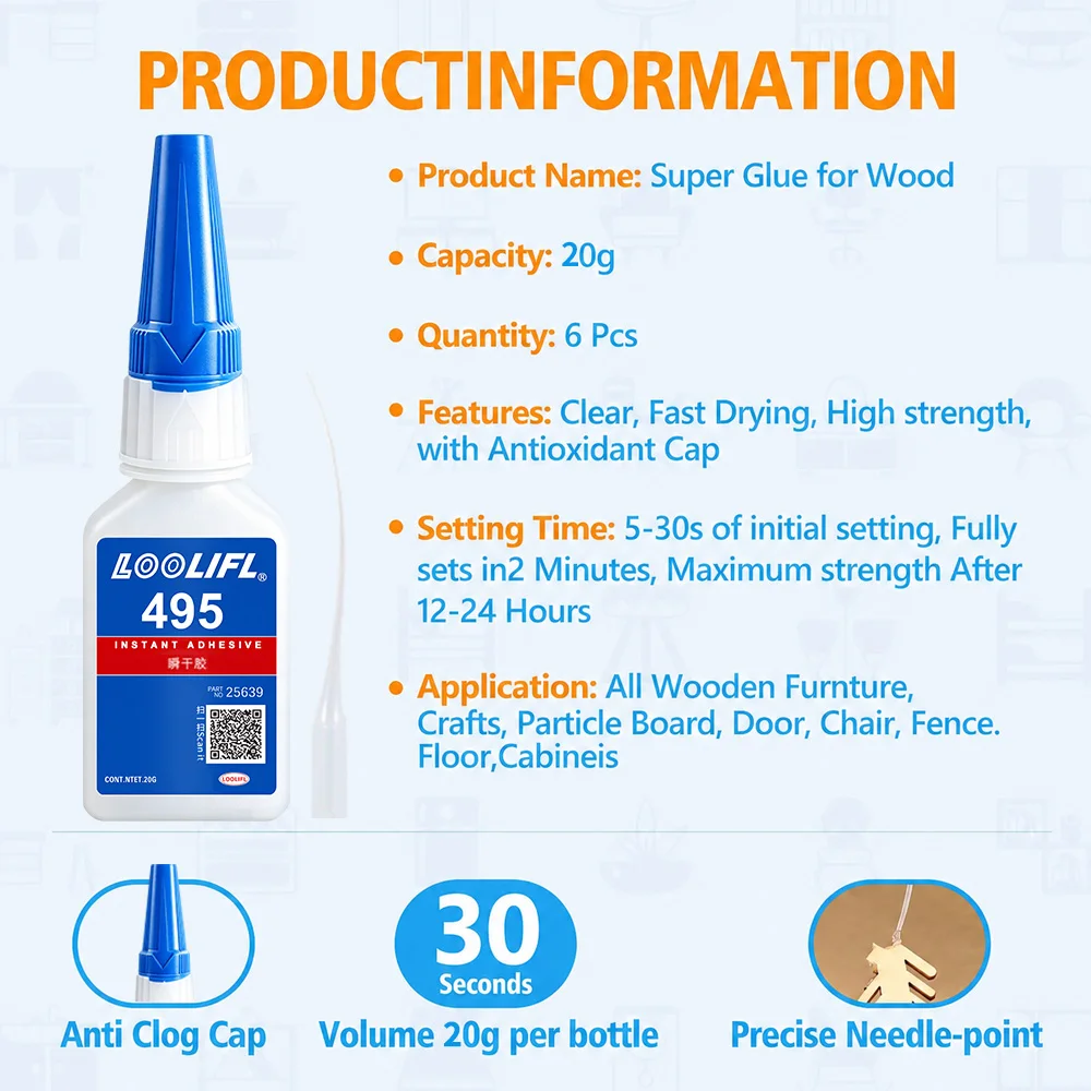 Buy 3 Get 2 Free of Strong Quick-Drying Glue, Dries in 3 Seconds, High-Strength Bonding, Suitable for Various Materials Such as Metal, Plastic, Wood, and Ceramics Waterproof and Resistant to High Temperatures, Durable