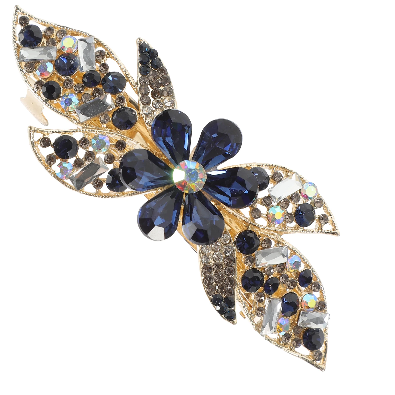 

Prom Rhinestone Spring Hair Clip Barrettes Accessories for Women Rhinestones Clips Miss