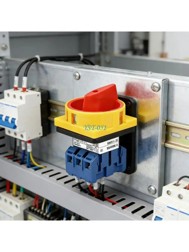 E15A Reliability Rotary Cams Changeover Switches Shockproof Load Circuits Breaker Switches