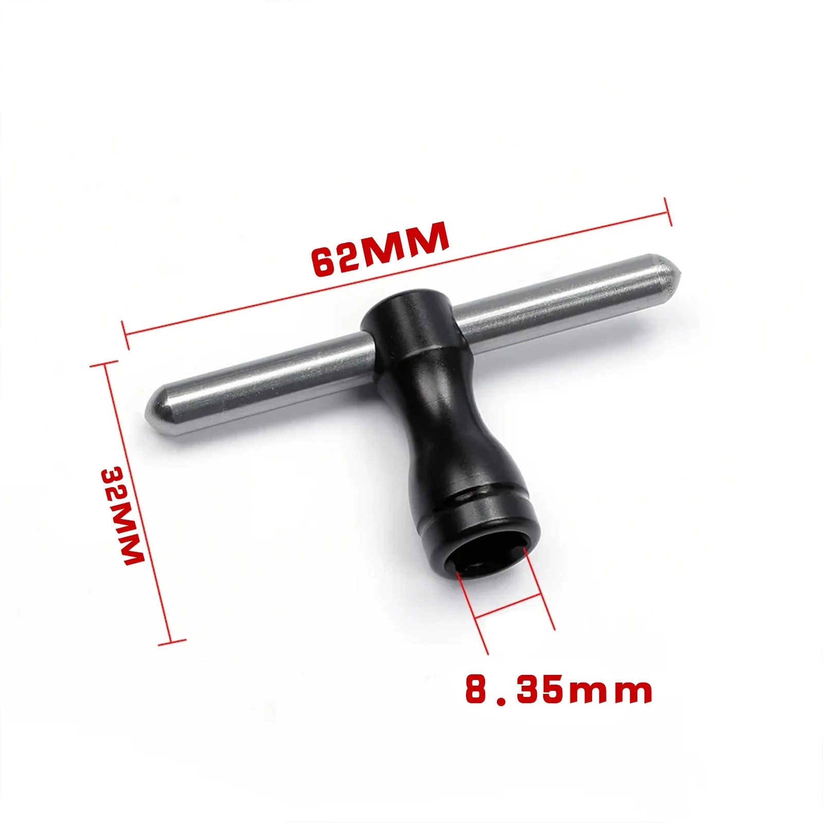 1 pçs m5 chave de parafuso de metal ferramenta de liberação rápida para rc fpv drone 2205 2207 hélice do motor quadcopter multicopter