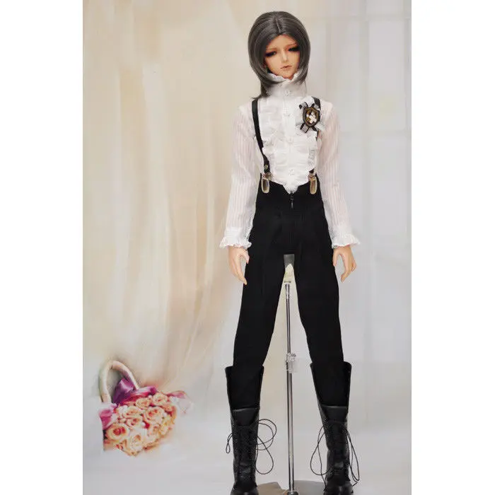 

Черные брюки-фонарики BJD DOLL, брюки, одежда для 1/3 SD 60 см, 24 дюйма, 1/4 17 дюймов, высота дяди MSD DK DZ AOD DD Dol