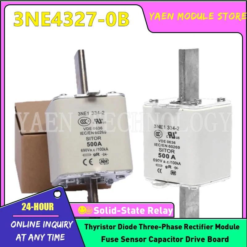 

3NE4327-0B 3NE4330-0B 3NE4333-0B 3NE4334-0B NEW ORIGINAL FUSE MODULE IN STOCK