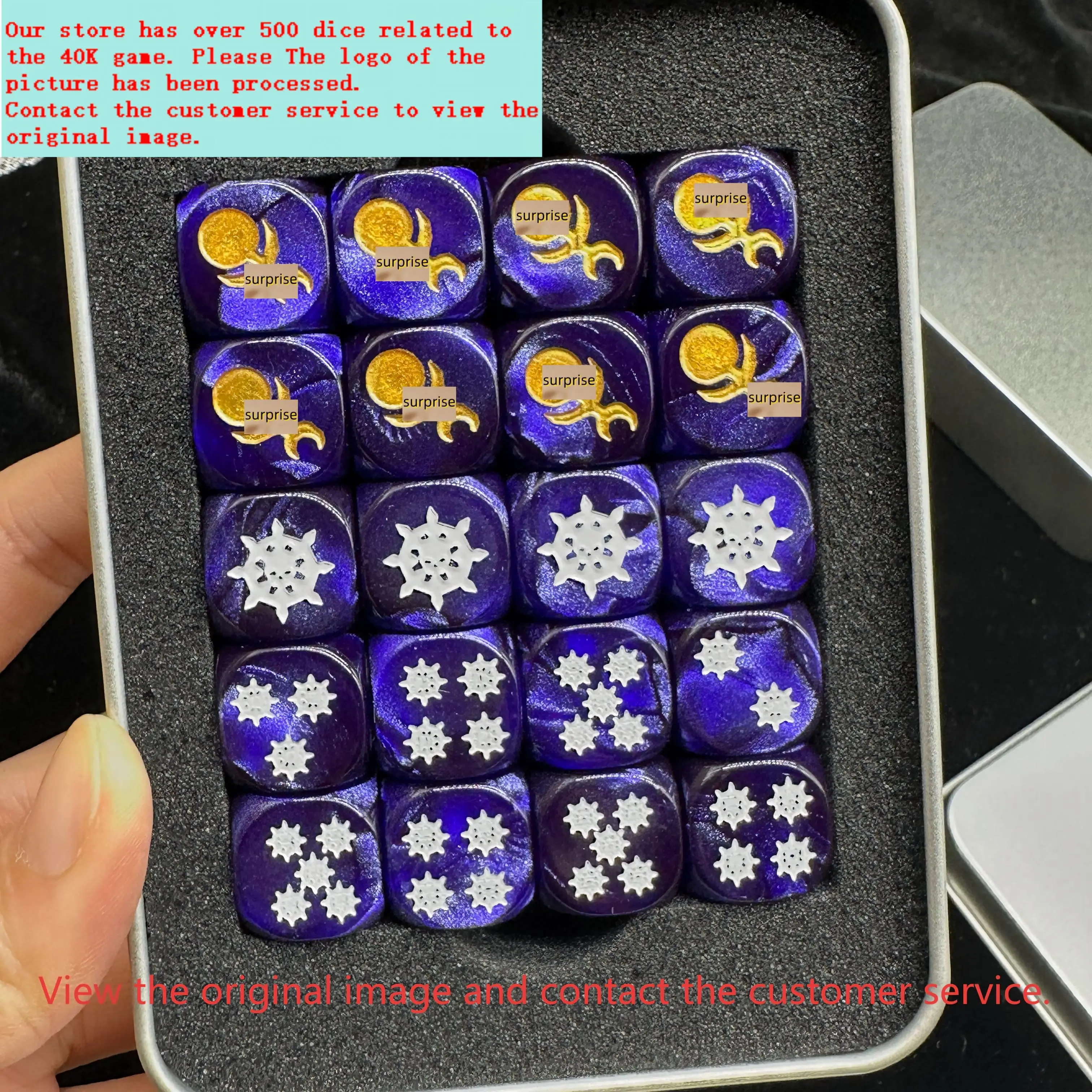gene mutation 40k board game dice, game-specific dice, squad game army dice