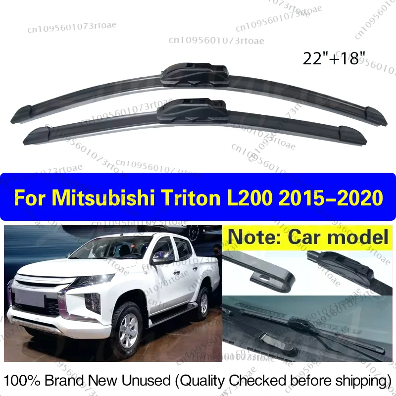 

Щетка стеклоочистителя автомобиля для Mitsubishi Triton L200 2015 2016 2017 2018 2019 2020, чистка переднего стекла, автомобильные аксессуары 22 "18"