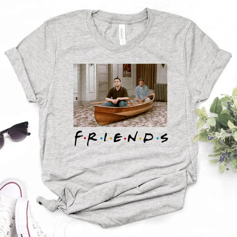 Friends Chandler t-shirts women funny t-shirts girl designer streetwear Japanese clothing