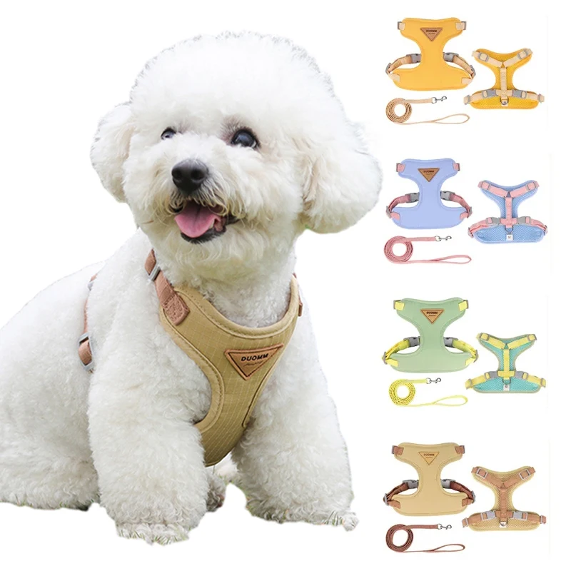 

Dog Harness And Leash Pet Leash Harness With Leash Harness For Small Dogs Comfortable Outdoor Harness Escape Proof Dog Harness