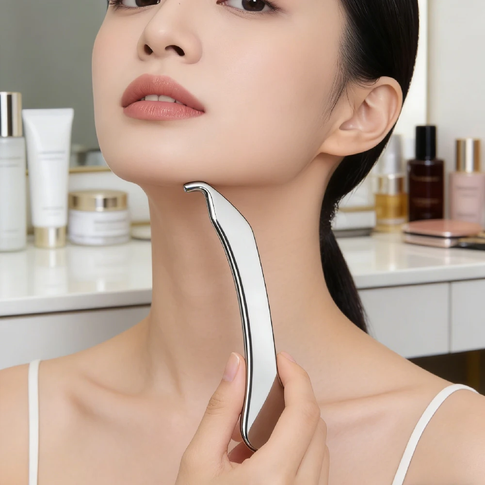 1pcs  Sport Stainless Steel Guasha Scraping Massage Tool-Muscle Scraper Tool for Soft Tissue, Physical Therapy for Back, Legs